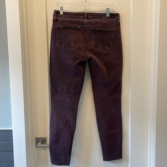 Sz29 PAIGE Verdugo Ankle Denim in Vintage Spiced Wine VGUC - Picture 8 of 14
